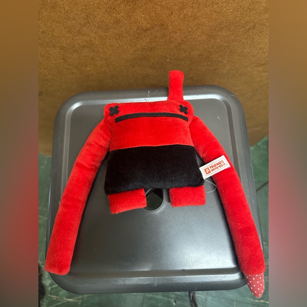 Hard To Find Designer Plushie FRIENDS WITH YOU Red Flyer Mr. Wizard Aeroflyer